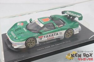 S=1/43 EBBROエブロ TAKATA DOME NSX SuperGT06 No.18 PHILIPS 外箱無/ケースヒビ 現状渡し