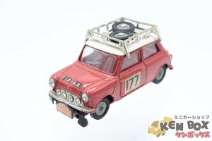 約7.5センチCORGI TOYS.339MONTE-CARLO BMC MINI-COOPER 'S'ミニクーパー(177)1967モンテカルロラリー優勝車箱無ジャンク品扱現状渡し