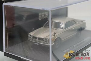 S=1/43 EBBROエブロ44025 NISSAN日産 SKYLINEスカイラインGT-R KPGC10 1971(銀) 現状渡し