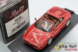 S=1/43 イタリア製Bangバン8028 Ferrariフェラーリ355GTS Street 赤 現状渡し