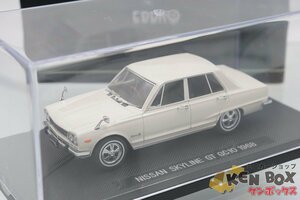 S=1/43 EBBROエブロ43936 NISSAN日産 SKYLINEスカイラインGT GC10 1968(白) 現状渡し