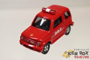 ギフト単品 三菱パジェロJr(消防庁) NEW DX R/Cトミカトレーラ―セット 中国製 箱無 現状渡し