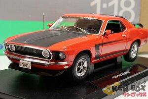 S=1/18 WELLYウィリー 1969 Ford Mustang フォードムスタング 開封済 現状渡し