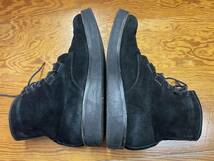 【NUMBER (N)INE/ナンバーナイン】Rubber Sole Lace Up Boots BLACK ラバーソール レースアップ ブーツ ブラック Soloist ソロイスト N(N)_画像5