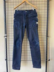 MADE IN JAPAN【SASSAFRAS FOR ALL GARDENERS/ササフラス】FALL LEAF SPRAYER PANTS DENIM INDIGO フォールリーフ スプレイヤーパンツ