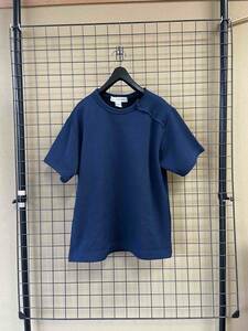 MADE IN FRANCE【COMME des GARCONS SHIRT/コムデギャルソンシャツ】Short Sleeve Poly Knit T-Shirt 裏地起毛 ニット Tシャツ カットソー