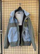 美品【NineMicrophones/ナインマイクロフォンズ】2-Color Zip Up Nylon Blouson sizeM ジップアップ ナイロンブルゾン ジャケット_画像3