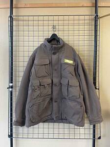 未着用【NineMicrophones/ナインマイクロフォンズ】PADDED UTILITY JACKET sizeXL パデッド ユーティリティ ジャケット ヘビーアウター