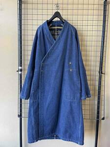 【Needles/ニードルス】Samue Coat Denim Blanket sizeM MADE IN JAPAN 作務衣コート デニム ライナーブランケット NEPENTHES ネペンテス