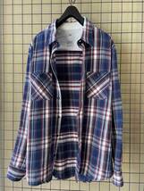 【visvim/ビズビム】VS0001537 BLACK ELK FLANNEL CHECK SHIRT sizeM MADE IN JAPAN フランネル チェックシャツ コットン 日本製_画像3