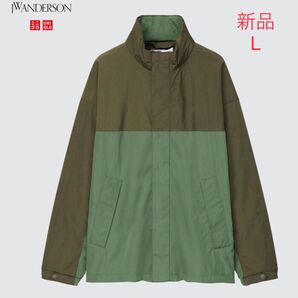 ユニクロ×JWアンダーソン オーバーサイズブルゾン(カラーブロック)