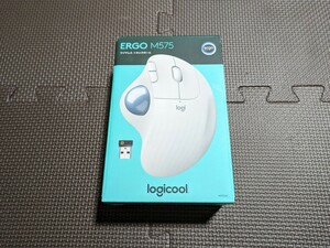 Logicool ワイヤレストラックボールマウス M575OW ホワイト