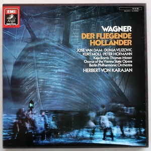 LP ワーグナー 歌劇 さまよえるオランダ人 全曲 カラヤン ベルリンフィル EAC-87111/13 3枚組 BOX