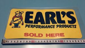 当時物 EARL’S アールズ ステッカー 大判