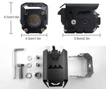 すぐに使えるキット バイク用 ledフォグランプ 車用 補助ライト LED ワーライト作業灯 黄白切り替え式 防水&防塵 船舶/機械汎用/オートバイ_画像2