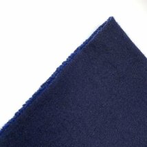 BURBERRY BLACK LABEL バーバリー ブラックレーベル マフラー ウール素材 ネイビー ブルー 紺色 青 メンズ 男性用 防寒具 管理RY23005196_画像8