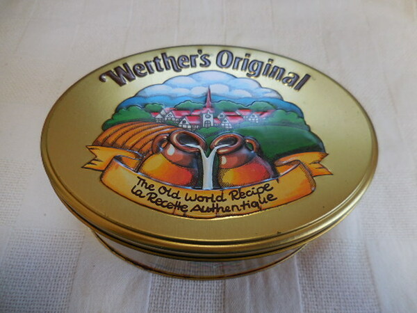 希少☆ Werther’s Original ヴェルタース キャンディー 空き缶 レア缶 カナダ購入品 状態良 @送料無料ヤマト便で