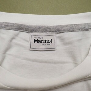 新品展示品 Marmot マーモット 海外限定 吸汗速乾 Yosemite Round 半袖 Tシャツ95(M) ホワイト(WH) 直営店購入 TSM9008の画像6