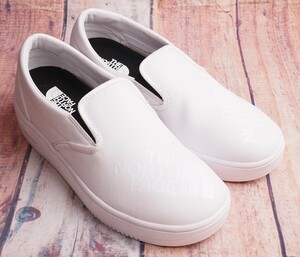 新品正規 ノースフェイス 海外限定 軽量 エコレザー SLIP ON OG スニーカー/スリッポン 28㎝ ホワイト(WHT) 直営店購入