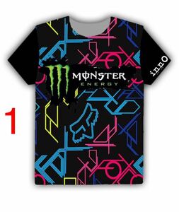 Fox Racing x Monster Energy　レース　Tシャツ サーキット　ストリート　レース　モンスター　FOX　ファッション　最新　VER　S~6XL