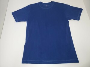 阿波蓼正藍 ヘインズビーフィー Tシャツ Mサイズ 【DIRECT Blue X5】藍染