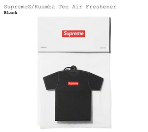 新品国内正規 22aw Supreme Kuumba Tee Air Freshener Black シュプリーム クンバ ティー エア フレッシュナー ブラック 黒