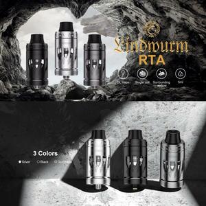 VAPE VAPEFLY Lindwurm RTA アトマイザー BLACK 新品　BOX