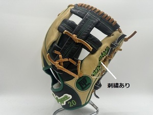 久保田スラッガー 硬式内野手用グローブ スペシャルオーダー 刺繍あり 良型 即戦力品　硬式 内野 グラブ