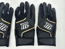 Marucci マルーチ 野球 両手バッティンググローブ ブラック Size-M　2セット まとめ売り_画像5