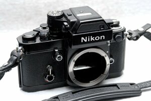 （綺麗）Nikon ニコン 高級一眼レフカメラ F2（黒）ボディ +フォトミックファインダーDP-3付 希少な作動品