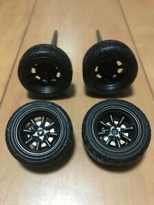 ★イグニッションモデル 1/18 トレノ(AE86)【IG2790】に付いていた RSワタナベ15インチホイール 4本【希少】