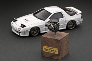 ★WEB限定 IG 1/43 Mazda Savanna RX-7 Infini (FC3S) White With Engine【IG2944】