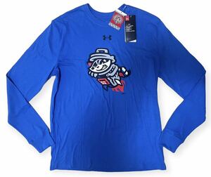 [ unused ] Under Armor long sleeve T shirt long T rib sleeve minor Lee g baseball America MiLB UNDER ARMOUR