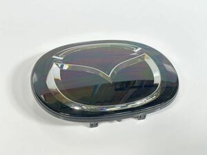 美品/低走行 CX-5 CX-9 マツダ MAZDA 純正 フロントグリル エンブレム K69A-51-730 K69A-51730 黒 管理20414