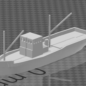 民間船セットA 1/700 漁船 プラモデル 商船 輸送船 ウォーターライン 模型 貨物船 軍艦 空母