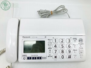 12640024　♭ Panasonic パナソニック KX-PZ210-W 固定電話機 FAX 親機 ホワイト 中古 現状品