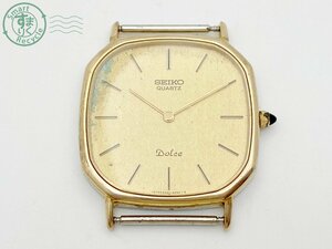 12310356　▽ SEIKO セイコー 6020-5950 Dolce ドルチェ メンズ 腕時計 QZ クォーツ ゴールド フェイスのみ ヴィンテージ