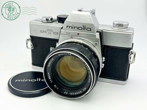 12330859　■ Minolta ミノルタ SRT101 一眼レフフィルムカメラ MC ROKKOR-PF 1:1.4 f=58㎜ 空シャッター不可 カメラ