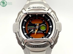 12641003　＃ CASIO カシオ G-SHOCK Gショック ジーショック G-550FD クォーツ QZ 腕時計 デジアナ アナデジ オレンジ文字盤 純正ベルト