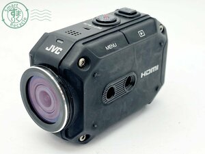 12532521　■ JVC ケンウッド GC-XA2-B スポーツカム ビデオカメラ バッテリー付き 通電未確認 ジャンク カメラ