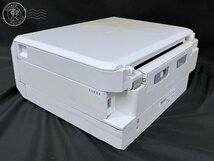 12332468　★ EPSON エプソン EP-708A インクジェット 複合機 プリンター 2016年製 ホワイト 白 電源コード付き ジャンク 中古_画像3