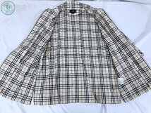 12282562　★ BURBERRY バーバリー GOLF ゴルフ ゴルフウェア Lサイズ トップス ノヴァチェック ノバチェック ベージュ系 中古_画像3