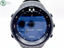 12282642　＃ SUUNTO スント CORE コア クォーツ QZ デジタル 腕時計 ブラック ラバー ヴィンテージ 中古 メンズ デジタルウォッチ_画像2