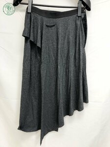 12280316　▽ JEAN PAUL GAULTIER ジャンポールゴルチエ スカート サイズ40 ブラック系 グレー系 レディース 中古品