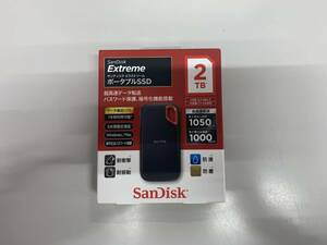 ★☆(R05016)SANDISK Extreme ポータブルSSD 2TB SDSSDE61-2T00-J25 新品未開封☆★