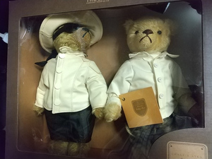 ☆ Неиспользованный ☆ Chage &amp; Asuka Teddy Bear Limited Item [Chage &amp; Aska The Live Concert Tour 02-03]