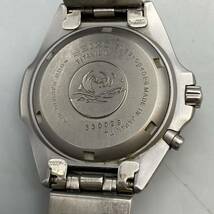 【P-6】SEIKO セイコー 自動巻き チタニウム チタン腕時計 5M63-0B40 SCUBA 200m ダイバーズウォッチ KINETIC ※少し動作して止まります_画像2