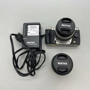 【E-4】通電確認済みPENTAX ペンタックス カメラ SR Q7 レンズ2個付き デジタル 