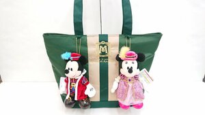 【送料無料】 【タグ付き】 東京ディズニーシー　ホテルミラコスタ　宿泊者限定　ぬいぐるみバッジ付きトートバッグ　キングラム（イ）