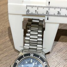 1円～ タグホイヤープロフェッショナル 200M 2000 デイト 動作未確認 TAG HEUER 973.006 QZ クォーツ SS メンズ 腕時計【鑑定本舗】_画像9